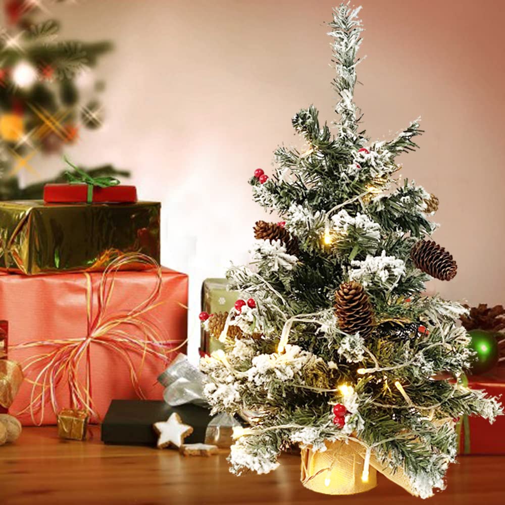 【ひまわり様】mini christmas tree ✵ 小さなクリスマスツリー Amazon.co.jp: 人工ミニスノーホワイトクリスマスツリー、22インチ小型